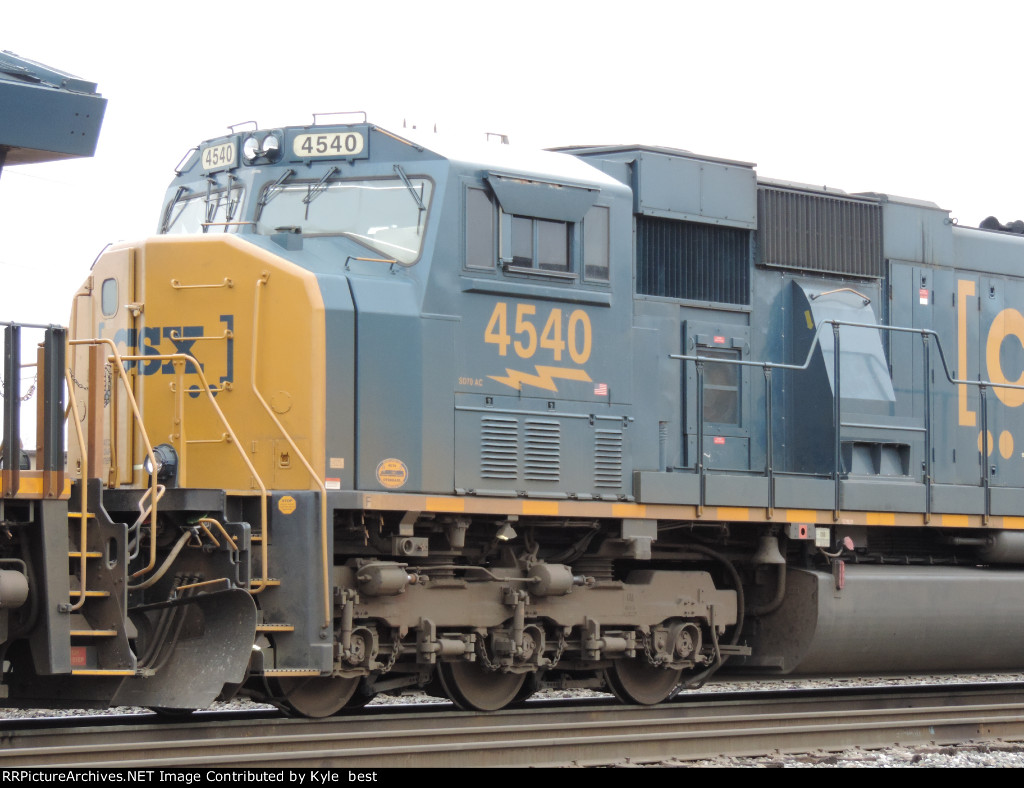 CSX 4540 cab 